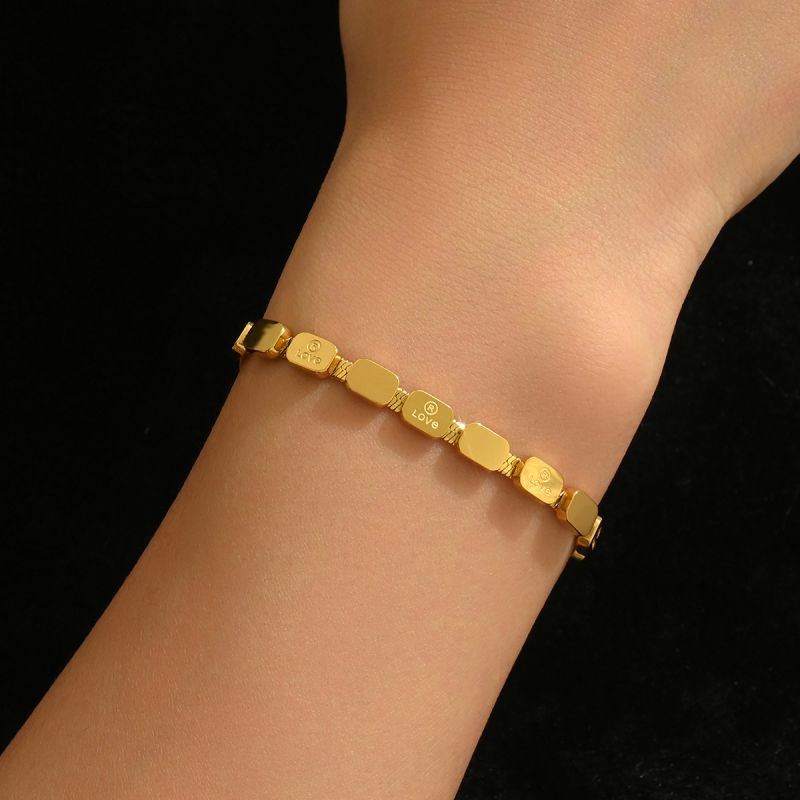 Bracelet 1# Titanium Steel Nail Bracelet