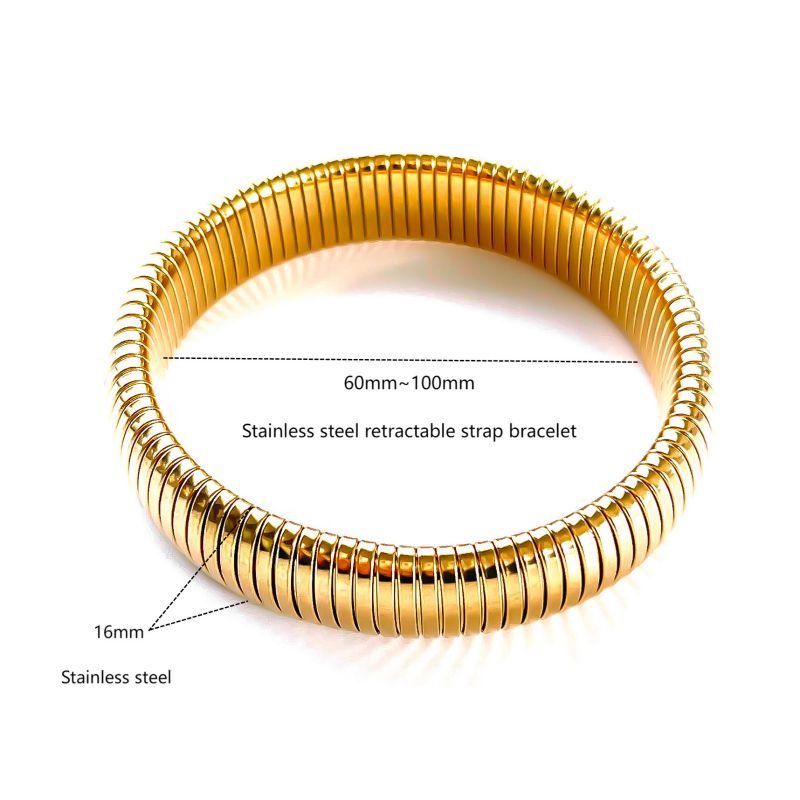 Heart-shaped Beaded Bracelet Stainless Steel Leopard Print Heart Bracelet